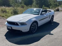 Vit Begagnad 2012 Ford Mustang GT Convertible Cab | 309 000 kr (Marknadspris)