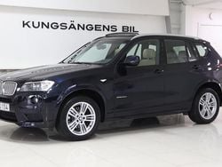 Svart Begagnad 2013 BMW X3 M Sport SUV | 184 900 kr (Marknadspris)