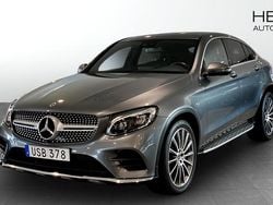 Grå (grey) Begagnad 2018 Mercedes GLC350 AMG line Sportkupé | 399 900 kr (Dyr)