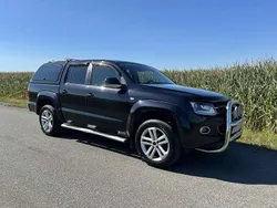Svart Begagnad 2015 VW Amarok Highline Pickup | 139 000 kr (Marknadspris)