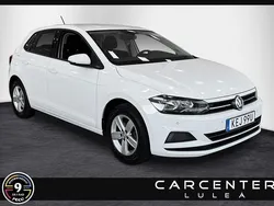 Vit Begagnad 2019 VW Polo Halvkombi | 164 900 kr (Marknadspris)