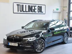 Svart Begagnad 2018 BMW 520 Sport Line Kombi | 244 900 kr (Bra pris)