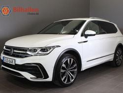 Vit Begagnad 2021 VW Tiguan Allspace R-line SUV | 359 000 kr (Lite dyr)
