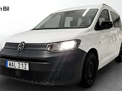 Vit Begagnad 2023 VW Caddy Life Minibuss | 359 900 kr (Lite dyr)