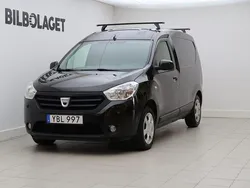 Svart Begagnad 2016 Dacia Dokker Express Essentiel Van | 69 900 kr (Marknadspris)
