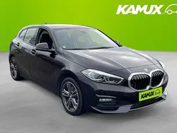 Svart Begagnad 2020 BMW 118 Sport Line Halvkombi | 199 800 kr (Marknadspris)