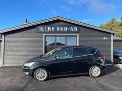 Svart Begagnad 2016 Ford C-MAX Titanium Minibuss | 109 000 kr (Marknadspris)
