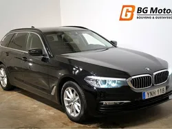 Svart Begagnad 2017 BMW 520 Kombi | 199 800 kr (Lite dyr)