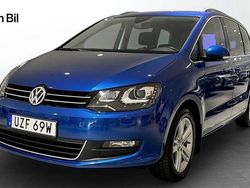 Blå Begagnad 2019 VW Sharan Comfortline Minibuss | 319 900 kr (Marknadspris)