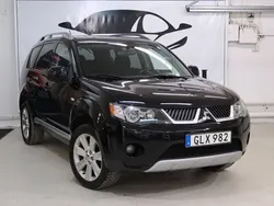 Svart Begagnad 2008 Mitsubishi Outlander SUV | 69 900 kr (Marknadspris)
