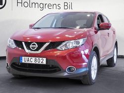 Röd Begagnad 2017 Nissan Qashqai 360º SUV | 149 900 kr (Marknadspris)