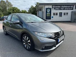 Mörkgrå (grå) Begagnad 2014 Honda Civic Sport Halvkombi | 119 900 kr (Lite dyr)