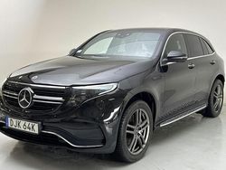 Svart Begagnad 2022 Mercedes EQC400 AMG line SUV | 459 000 kr (Marknadspris)