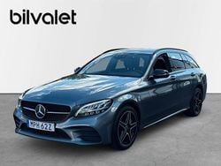 Grå Begagnad 2021 Mercedes C300e AMG line Kombi | 279 900 kr (Dyr)