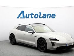 Ljusgrå Begagnad 2022 Porsche Taycan Sport Turismo Kombi | 849 900 kr