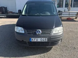Svart Begagnad 2010 VW Caddy Minibuss | 39 900 kr (Bra pris)