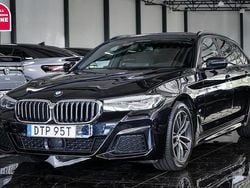 Svart Begagnad 2021 BMW 520 M Sport Kombi | 359 900 kr (Bra pris)