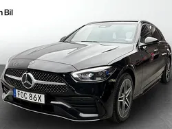 Svart Begagnad 2022 Mercedes C300e Kombi | 399 900 kr (Bra pris)