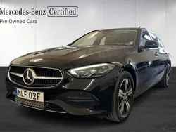 Svart Begagnad 2022 Mercedes C300e Kombi | 349 900 kr (Bra pris)