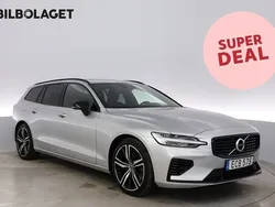 Silver Begagnad 2021 Volvo V60 R-Design Pro Kombi | 389 500 kr (Marknadspris)