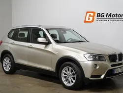 Ljusgrå (grå) Begagnad 2013 BMW X3 SUV | 119 800 kr (Marknadspris)