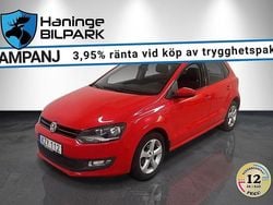 Röd Begagnad 2014 VW Polo Halvkombi | 89 995 kr (Bra pris)
