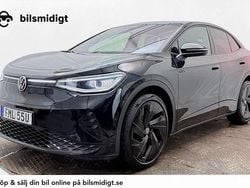 Svart Begagnad 2022 VW ID.5 GTX SUV | 378 800 kr (Marknadspris)