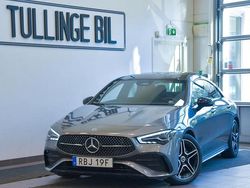 Mörkgrå Begagnad 2024 Mercedes CLA200 AMG Sportkupé | 409 900 kr (Lite dyr)