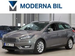 Brun Begagnad 2015 Ford Focus Titanium Kombi | 119 400 kr (Marknadspris)