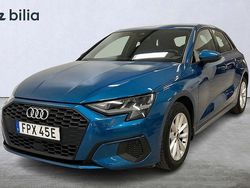 Blå (atollblå metallic) Begagnad 2022 Audi A3 Sportback Proline Halvkombi | 224 900 kr (Marknadspris)