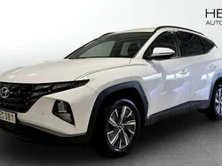 Vit (white) Begagnad 2021 Hyundai Tucson Essential SUV | 255 000 kr (Marknadspris)