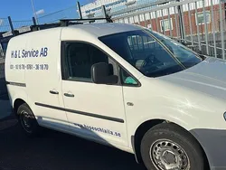Vit Begagnad 2010 VW Caddy Minibuss | 28 000 kr (Superpris)