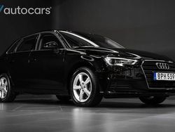 Svart Begagnad 2019 Audi A3 Sportback Comfort Halvkombi | 228 750 kr (Marknadspris)
