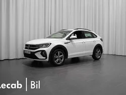 Vit (pure white) Begagnad 2023 VW Taigo R-line SUV | 239 500 kr (Marknadspris)