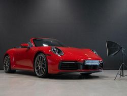 Flerfärgad (carmine red) Begagnad 2021 Porsche 911 Carrera 4S Cabriolet Cab | 1 579 000 kr