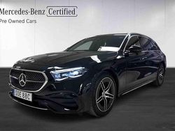 Svart Begagnad 2024 Mercedes E300 AMG Kombi | 699 700 kr (Marknadspris)
