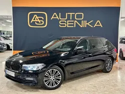 Svart Begagnad 2017 BMW 520 Sport Line Kombi | 199 900 kr (Lite dyr)