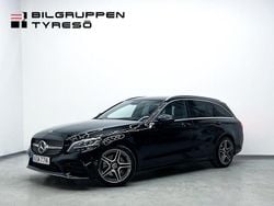 Svart Begagnad 2019 Mercedes C200 AMG line Kombi | 199 900 kr (Marknadspris)