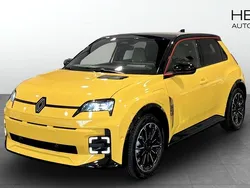 Gul (yellow) Ny 2025 Renault R5 Iconic Halvkombi | 437 600 kr