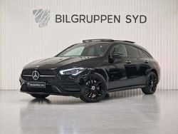 Svart Begagnad 2022 Mercedes CLA250e AMG Sedan | 359 900 kr (Marknadspris)