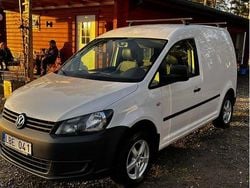 Vit Begagnad 2014 VW Caddy Minibuss | 68 000 kr (Bra pris)
