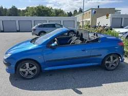Blå Begagnad 2002 Peugeot 206 CC Cab | 21 000 kr (Lite dyr)