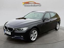 Svart Begagnad 2015 BMW 318 Sport Line Kombi | 109 900 kr (Marknadspris)