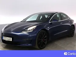 Null Begagnad 2019 Tesla Model 3 Performance Sedan | 261 900 kr (Marknadspris)