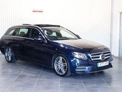 Mörkblå Begagnad 2018 Mercedes E220 AMG line Kombi | 299 000 kr (Bra pris)