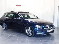 Mörkblå Begagnad 2018 Mercedes E220 AMG line Kombi | 299 000 kr (Bra pris)