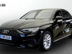 Svart Begagnad 2022 Audi A3 Sportback Proline Halvkombi | 279 000 kr (Lite dyr)