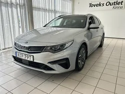 Grå Begagnad 2020 Kia Optima Hybrid 2 Sedan | 189 900 kr (Bra pris)