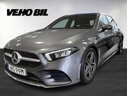 Mörkgrå (grå) Begagnad 2019 Mercedes A180 AMG Halvkombi | 199 000 kr (Marknadspris)