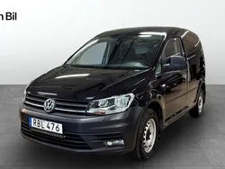 Svart Begagnad 2020 VW Caddy Minibuss | 199 900 kr (Marknadspris)